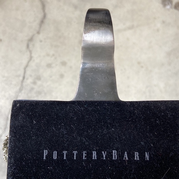 Pottery Barn Metallic Snowflake Stocking Holder - Picture 4 of 4